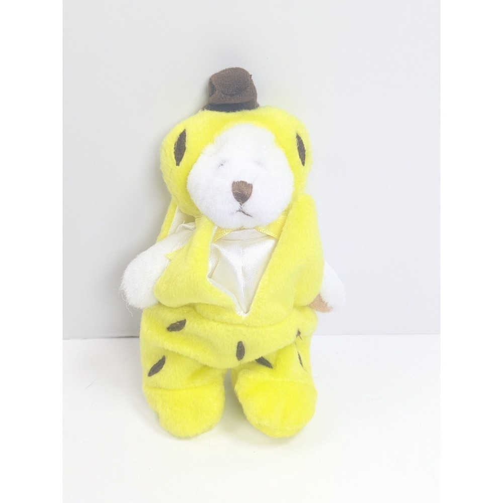 Vintage Wee Bear Village GANZ Bear Splitz Banana